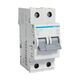 Siguranta automata (disjunctor) bipolara Hager, 2P, 20A, curba C, 4.5kA, MY220