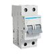 Siguranta automata (disjunctor) bipolara Hager, 2P, 25A, curba C, 4.5kA, MY225