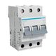 Siguranta automata (disjunctor) tripolara Hager, 3P, 16A, curba C, 4.5kA, MY316