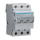 Siguranta automata (disjunctor) tripolara Hager, 3P, 32A, curba C, 4.5kA, MY332