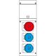 Tablou organizare santier trifazic/monofazic 6 module IP66, 230/415VAC, 16A, Scame, 632.3500-059