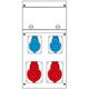 Tablou organizare santier trifazic/monofazic 8 module IP44, 230/415VAC, 16A, Scame, 632.4000-006