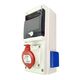 Tablou organizare santier trifazic/monofazic 4 module IP44, 230/415VAC, 16A/32A, Scame, 632.RO0004