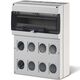 Tablou organizare santier neechipat, 24 module, IP66, Scame, 672.5822