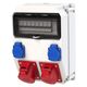 Tablou organizare santier trifazic/monofazic 10 module IP54, 230/415VAC, 16A/32A, PCE, 9135511