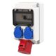 Tablou organizare santier trifazic/monofazic 6 module IP54, 230/415VAC, 16A/32A, PCE, 9605320