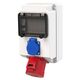 Tablou organizare santier trifazic/monofazic 6 module IP54, 230/415VAC, 16A/32A, PCE, 9605351
