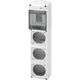 Tablou organizare santier neechipat, 5 module, 3 locuri, IP44/67, Gewiss, GW68031N
