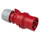 Stecher trifazic PCE, IP44, mobil, 3P+E, 16A , 014-6