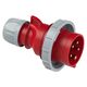 Stecher trifazic PCE, IP67, mobil, 3P+N+E, 16A , 0152-6