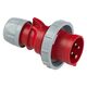 Stecher trifazic PCE, IP67, mobil, 3P+E, 32A , 0242-6