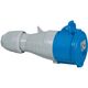 Priza monofazica Legrand, IP44, mobila, 2P+E, 16A , 555104