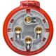 Stecher trifazic Legrand, IP44, mobil, 3P+E, 32A , 555238