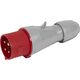 Stecher trifazic Legrand, IP44, mobil, 3P+E, 32A , 555240