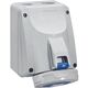 Priza monofazica Legrand, IP66/67, aplicata, 2P+E, 16A , 555354