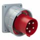 Stecher trifazic PCE, IP67, aplicat, 3P+N+E, 125A , 745-6