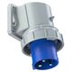 Stecher monofazic PCE, IP67, aplicat, 2P+E, 125A , 77733-6k