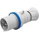 Stecher monofazic Gewiss, IP44/54, mobil, 2P+E, 16A , GW60004H