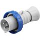 Stecher monofazic Gewiss, IP66/67, mobil, 2P+E, 16A , GW60026H
