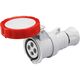 Priza trifazica Gewiss, IP66/IP68, mobila, 3P+E, 32A , GW62041FH