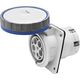 Priza monofazica Gewiss, IP66/IP67, incastrata, 3P+E, 63A , GW63250H
