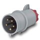 Stecher trifazic Scame, IP44/IP54, mobil, 3P+N+E, 16A , 214.1637