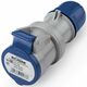 Priza monofazica Scame, IP44/IP54, mobila, 2P+E, 16A , 313.1643