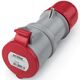 Priza trifazica Scame, IP44/IP54, mobila, 3P+E, 32A , 313.3246