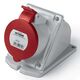 Priza trifazica Scame, IP44/IP54, aplicata, 3P+E, 32A , 512.3256