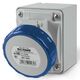 Priza monofazica Scame, IP66/IP68, aplicata, 2P+E, 16A , 527.1653