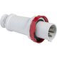 Stecher trifazic Schneider, IP67, mobil, 3P+N+E, 63A , 81383
