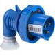 Stecher monofazic Schneider, IP66/67, mobil, 2P+E, 16A , 81754