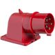Stecher trifazic Schneider, IP44, incastrat, 3P+N+E, 16A , 81809