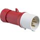 Stecher trifazic Schneider, IP44, mobil, 3P+E, 16A , PKE16M434