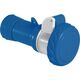Priza monofazica Schneider, IP67, mobila, 2P+E, 16A , PKF16M723