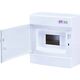 Tablou electric PVC, 8 module, aplicat, ETI, IP40, cu usa mata, 001101005