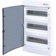 Tablou electric PVC, 36 module, incastrat, ETI, IP40, 3X12, cu usa transparenta, 001101013