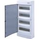 Tablou electric PVC, 48 module, aplicat, ETI, IP40, cu usa transparenta, 001101020