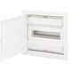 Tablou electric metalic, 12 module, incastrat, cu plastroane, ETI, IP40, cu usa mata, 001101025