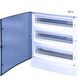 Tablou electric PVC, 54 module, incastrat, ETI, IP40, 3X18, cu usa transparenta, 001101047