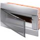 Tablou electric PVC, 4 module, incastrat, titan lacuit, Gewiss, IP40, GW40237VT