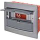 Tablou electric PVC, 12 module, incastrat, ardezie lacuita, Gewiss, IP40, GW40981VA