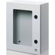 Dulap electric metalic, cu usa transparenta, 650x405x200mm, Gewiss, IP55, GW46234