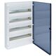 Tablou electric PVC, 48 module, 4X12, aplicat, Hager, IP40, cu usa transparenta, VS412TD