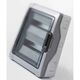 Tablou electric PVC, 24 module, aplicat, cu usa transparenta, Legrand, IP65, 601832