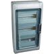 Tablou electric PVC, 36 module, aplicat, cu usa transparenta, Legrand, IP65, 601833