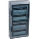 Tablou electric PVC, 48 module, aplicat, cu usa transparenta, Legrand, IP65, 601838