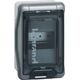 Tablou electric PVC, 4 module, aplicat, cu usa transparenta, Legrand, IP65, 601994