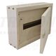Dulap electric metalic, cu plastroane, 445x305x110mm, Tracon, IP43, EDFKF-16/1