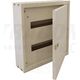 Dulap electric metalic, cu plastroane, 605x445x110mm, Tracon, IP43, EDFKF-16/3